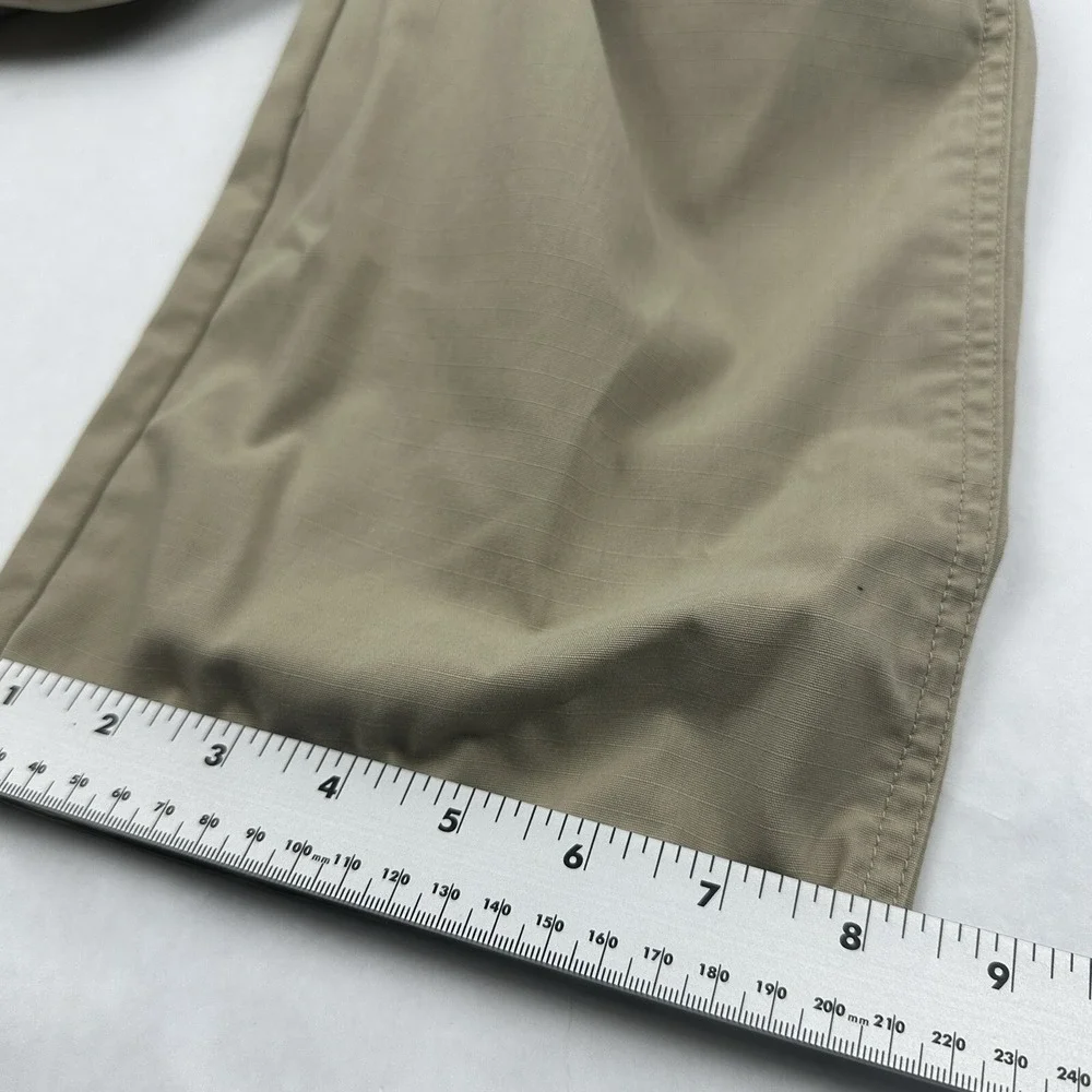 5.11 Tactical Cargo Pants Mens 34x34 Khaki Tan Ripstop Multi-Pocket TDU Workwear